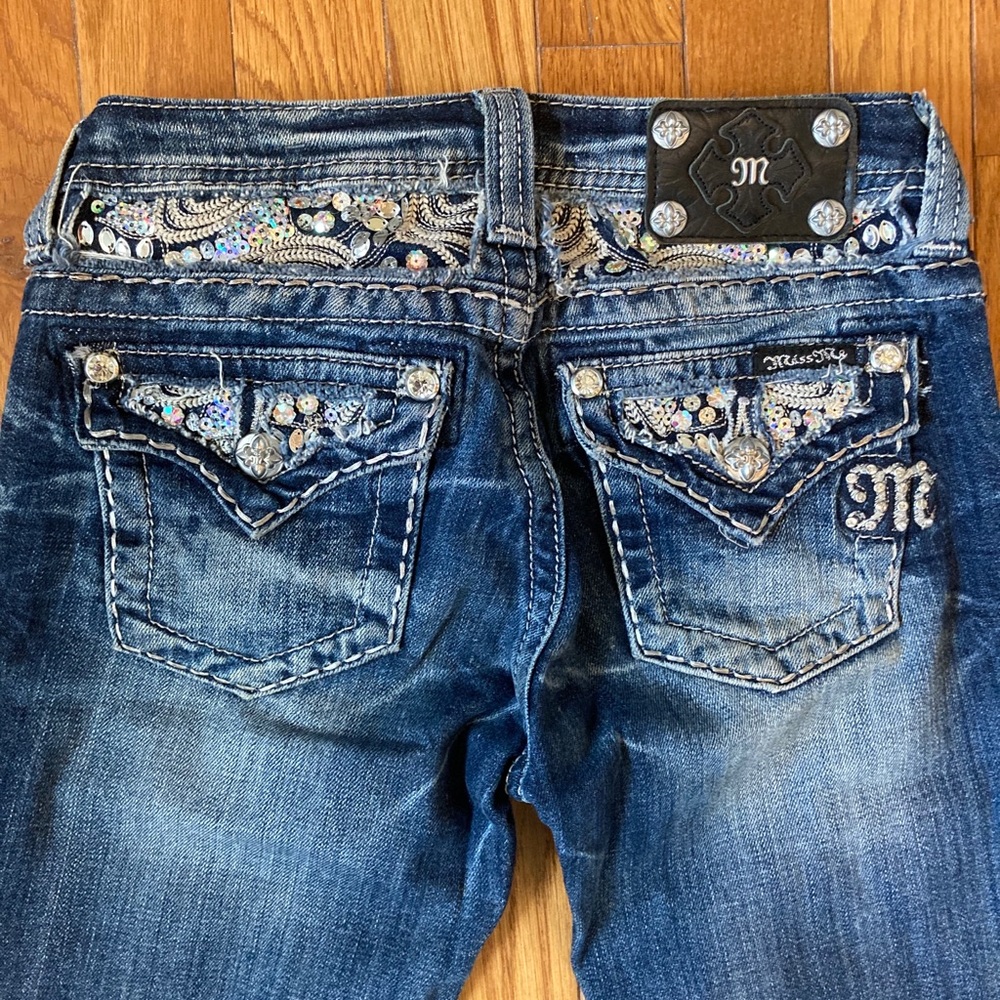 Beaded MISS ME jeans